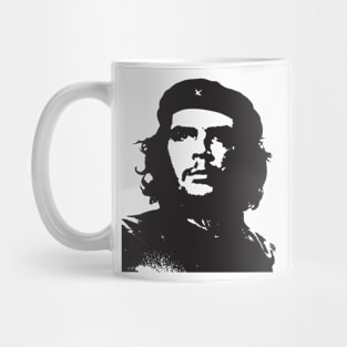 Che Guevara: Ernesto Che Guevara Black Vector Design Mug